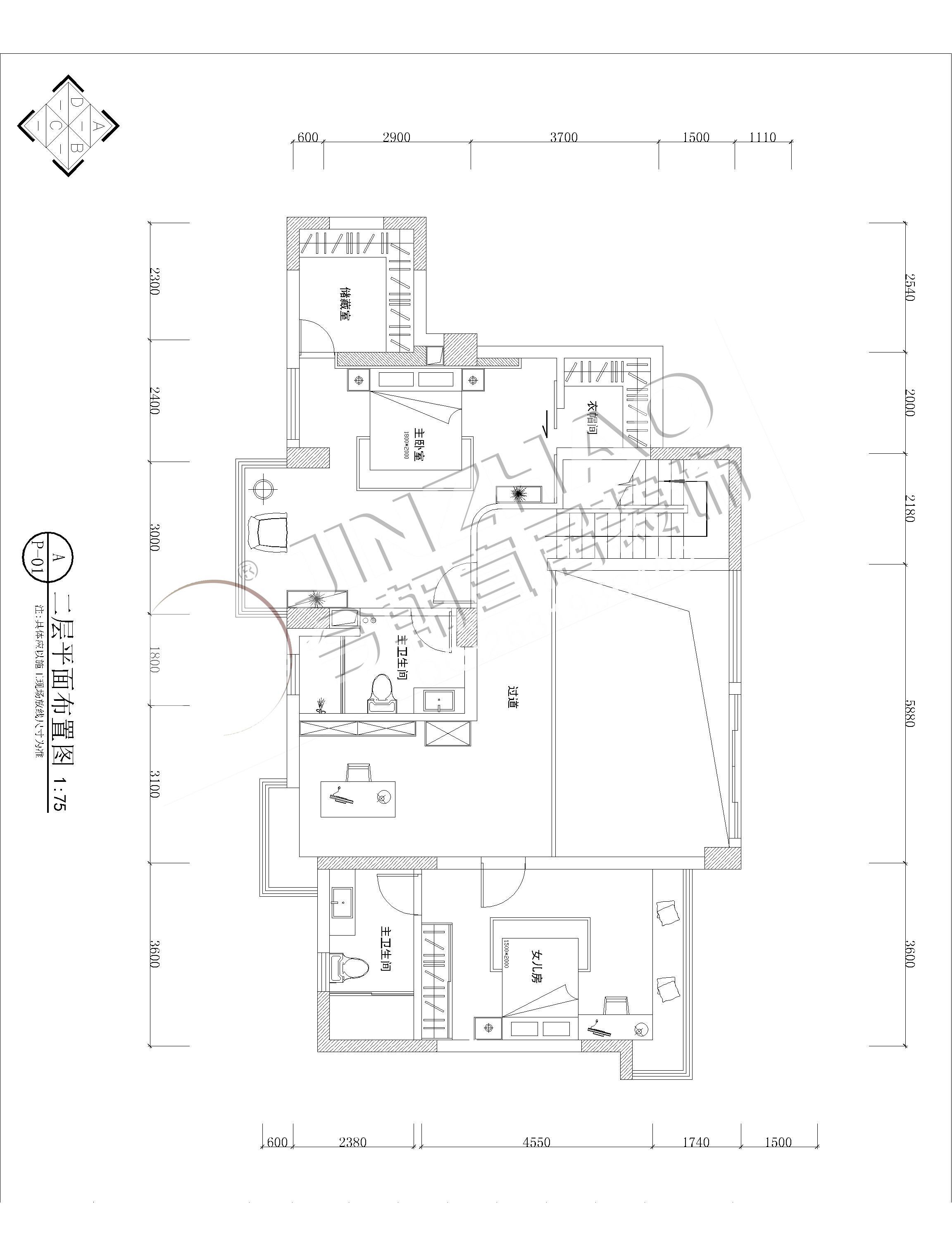 元一柏庄245平欧式古典