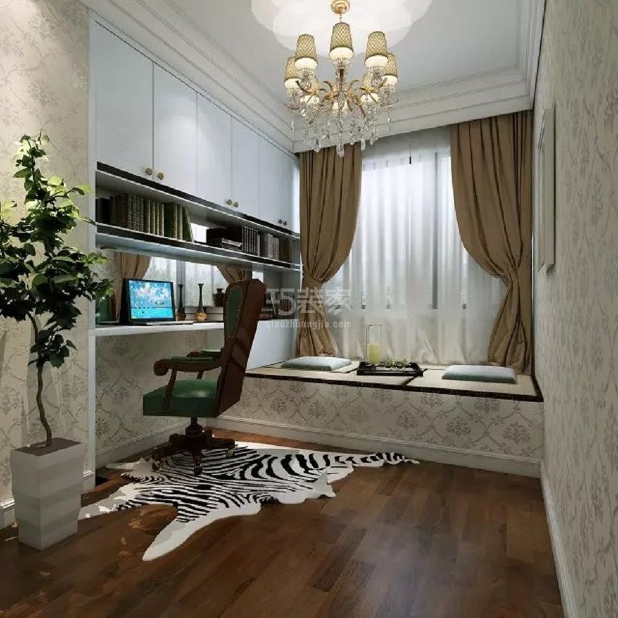 -湖畔景苑94㎡欧式